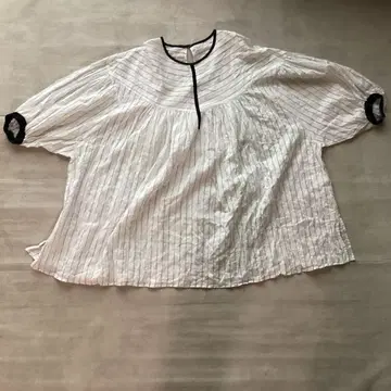 리요카 반팔 블라우스 여성용