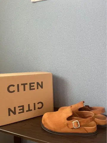 CITEN 스웨이드 샌들