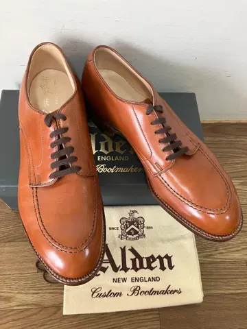 ALDEN 알든 59194 모크토 브라운 카프 9.5D
