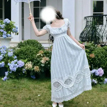 레이스 메이드 Lace Made [꽃창가의 아침] 드레스 전원풍 드레스