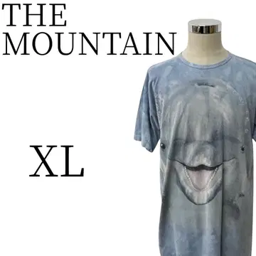 THE MOUNTAIN 돌고래 티셔츠 XL