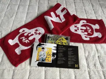 N.Flying 머플러 타월 & CD 사인