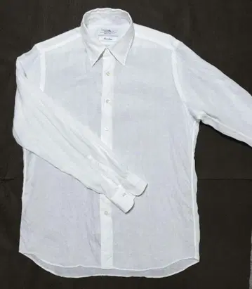 Marker's Shirt 가마쿠라 긴팔 퓨어 린넨 버튼 다운 사이즈 L