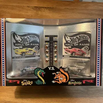 Hot Wheels Hall of Fame 스네이크 vs 몽구스