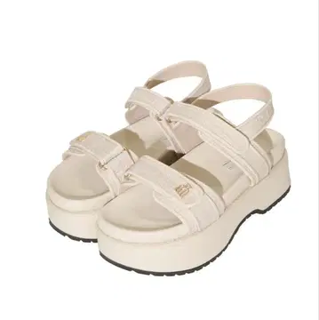 하립투 Trois Tweed Platform Sandals