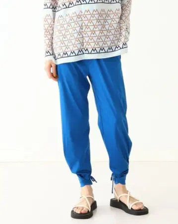 썸머 세일 maturely Binder Slit Easy Pants