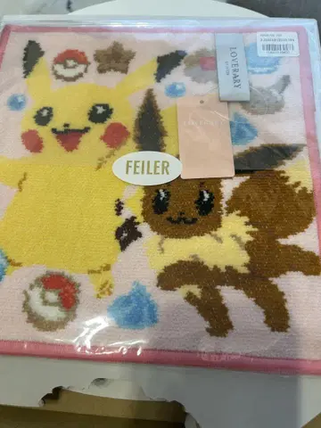 FEILER 포켓몬 타월 피카츄 이브이