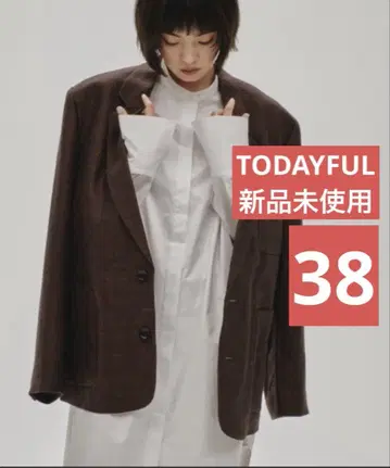 TODAYFUL Boyfriend Linen Jacket 38