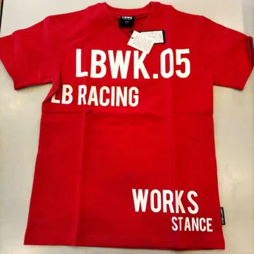 LBWK 레드 티셔츠 S 사이즈
