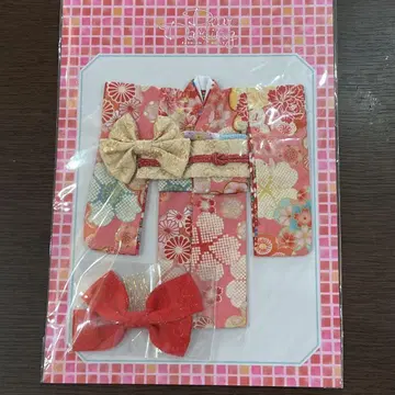 Dear Darling 일본풍 기모노 22cm 인형용 핑크 주니 문