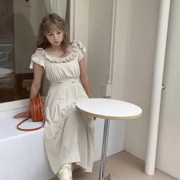 루비 앤 유 코튼 티어드 원피스