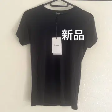 띠어리 여성용 블랙 상의 반팔 미사용 새상품 반값 이하