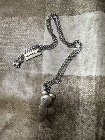 정품 heavenbyMARC JACOBS 곰 모양 펜던트 목걸이