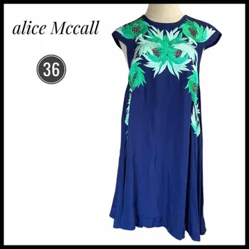 alice Mccall 앨리스 맥콜 원피스 자수 슬리브리스