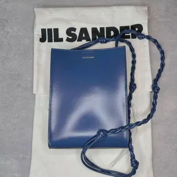 JIL SANDER tangle 스몰 숄더백 블루