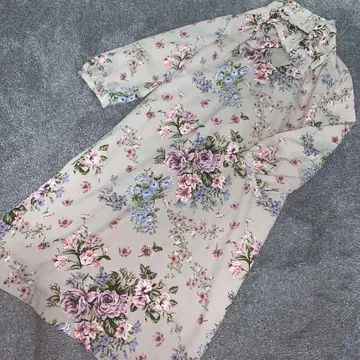 로라 애슐리 꽃무늬 멋진 원피스 11