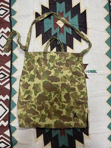 W.Z.SAC 덕 헌터 카모 숄더백