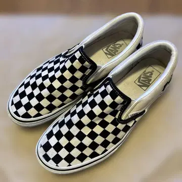 VANS 반스 슬립온 SLIP-ON 체크 무늬 깃발