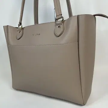 MARY QUANT 토트백 A4 수납 가능 비즈니스 백 베이지 핑크