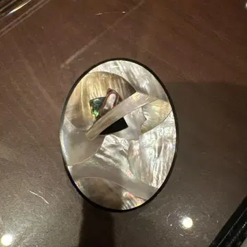 나전 세공 (?) 브로치