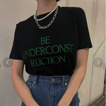 아메리 23SS CONCEPT EMBROIDERY TEE 티셔츠 블랙
