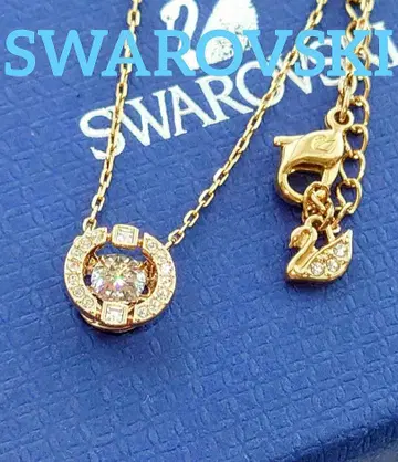SWAROVSKI Sparkling Dance 목걸이 로즈 골드