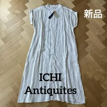 새상품 ICHI Antiquites 이치 앤티크 원피스 린넨