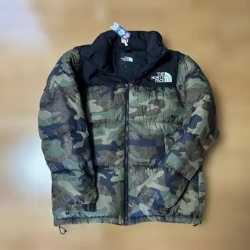 THE NORTH FACE 카모플라쥬 눕시 다운 자켓 sizeM