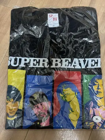 SUPER BEAVER 컬러풀 티셔츠 XL