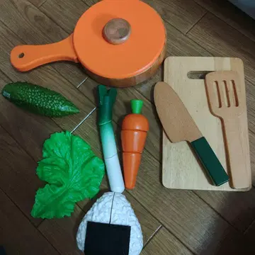 나무 소꿉놀이 세트 등