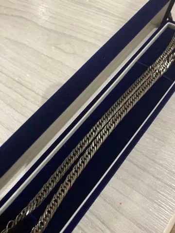 순수 티타늄 6면 트리플 목걸이 50cm