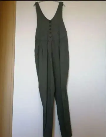 V 넥 살로펫 카키 밀리터리