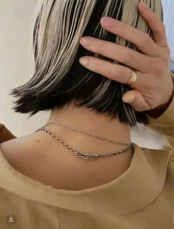 loro 상호 목걸이 40cm OXD