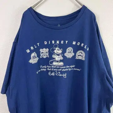 USA 구제 의류 디즈니 Disney 미키마우스 티셔츠 자수