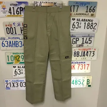 미사용 새상품 Dickies 디키즈 더블니 36 x 30 워크 와이드