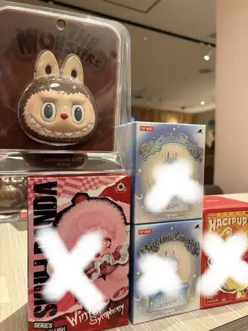 POP MART THE MONSTERS 이어폰 케이스