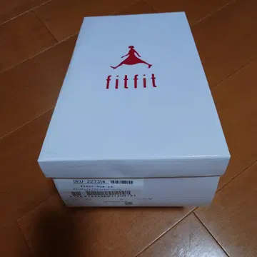 fitfit 포인티드 에어 플랫 가죽 버클 (스트라이프)