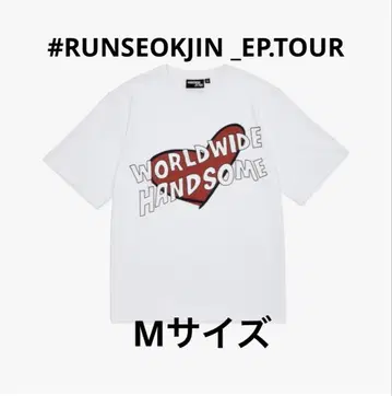 RUN SEOKJIN WWH 티셔츠 화이트