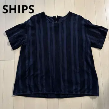 ships 반팔 티셔츠 네이비