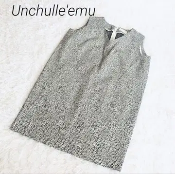 안츄르 에뮤 Unchulle' emu 자카드 V넥 원피스