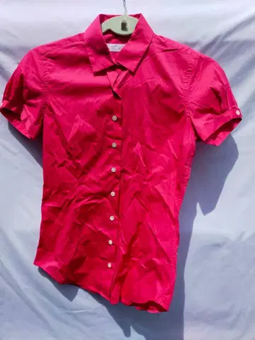 Maker's Shirt 반팔 셔츠 핑크 1991년 제작