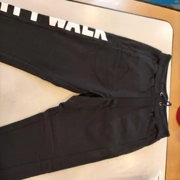 LIBERTY WALK 조거 팬츠 블랙