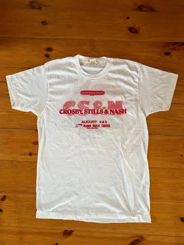 Crosby, Stills & Nash 콘서트 티셔츠