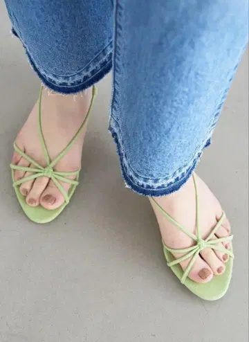 LE TALON 4.5cm 내로우 코드 샌들 M