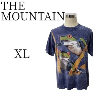 THE MOUNTAIN 개구리 티셔츠 XL