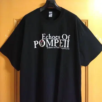 미사용 핑크 플로이드 Echoes Of POMPEII 티셔츠 2XL