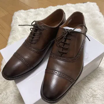 정장 셀렉트 브라운 가죽 드레스 신발 26cm