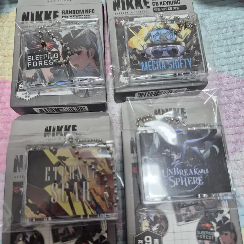 NIKKE ランダム NFC CDキーリング SLEEPING FOREST ポップアップ