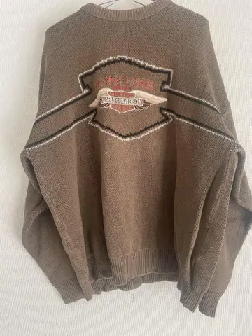 90년대 할리데이비슨 니트 스웨터 Harley Davidson