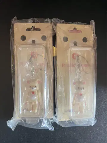 새상품 MEDICOMTOY 해피 BE@RBRICK 코리락쿠마 2개 세트